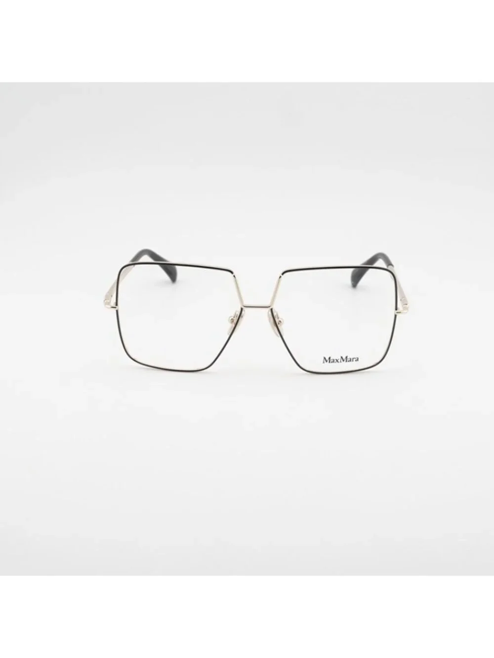 Max Mara MM5120 001 Eyeglasses Black / Gold 55mm Butterfly Frame
